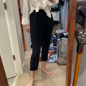 Jcrew navy blue joggers
